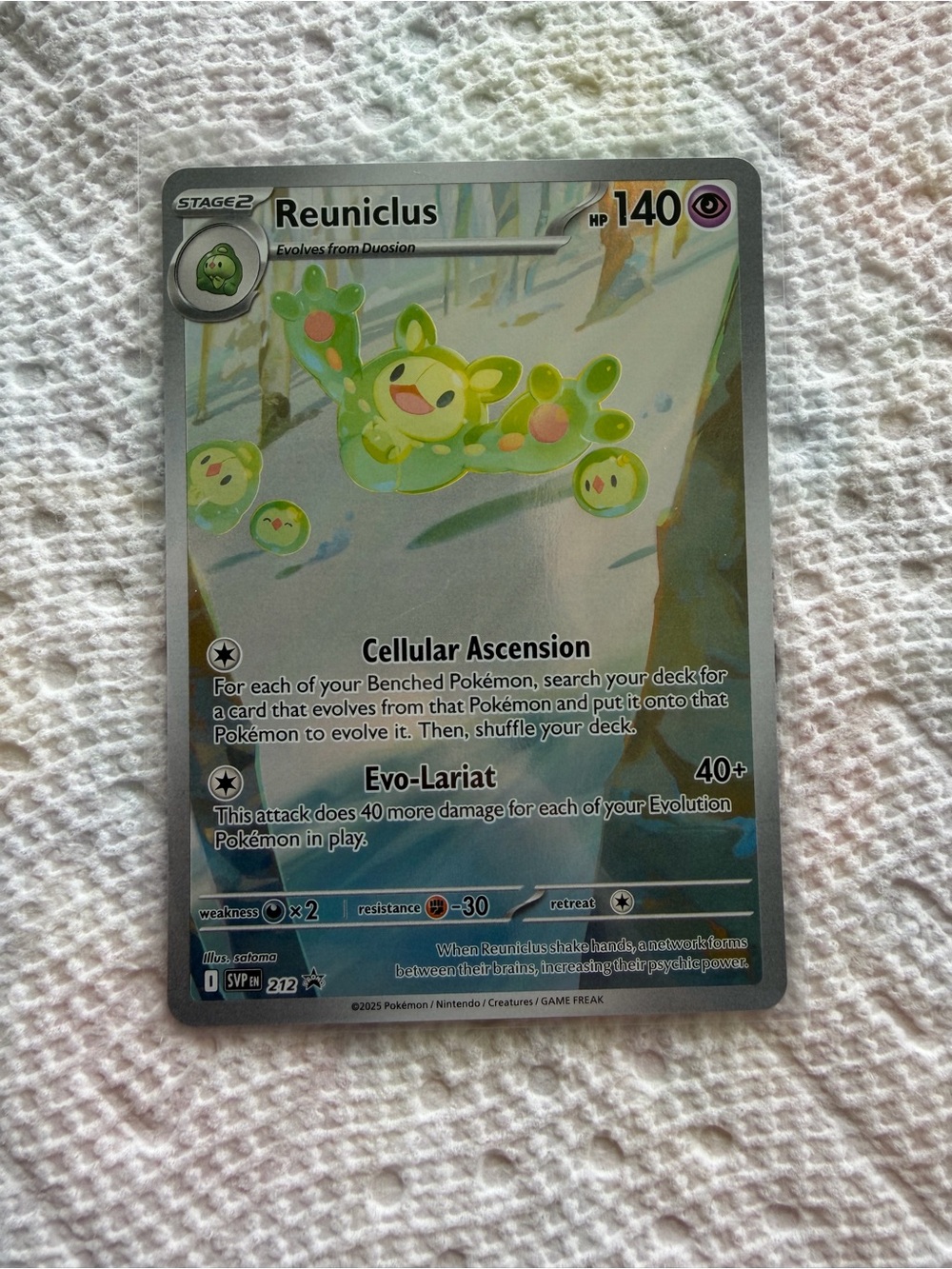 Reuniclus 212 PROMO - Pokemon Single
